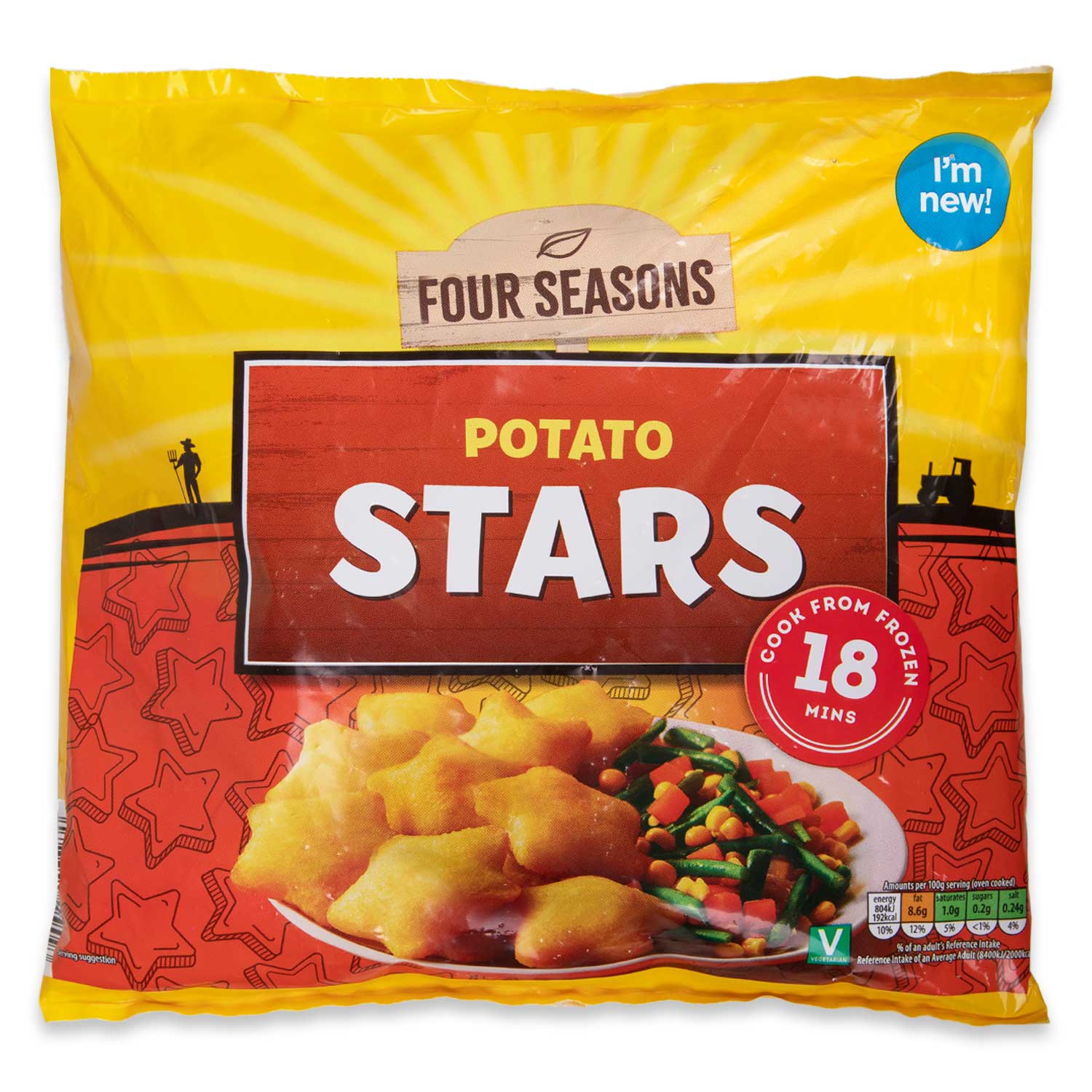 Four Seasons Potato Stars 454g